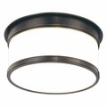 Hudson Valley Geneva 1 Light Flush Mount 709-OB